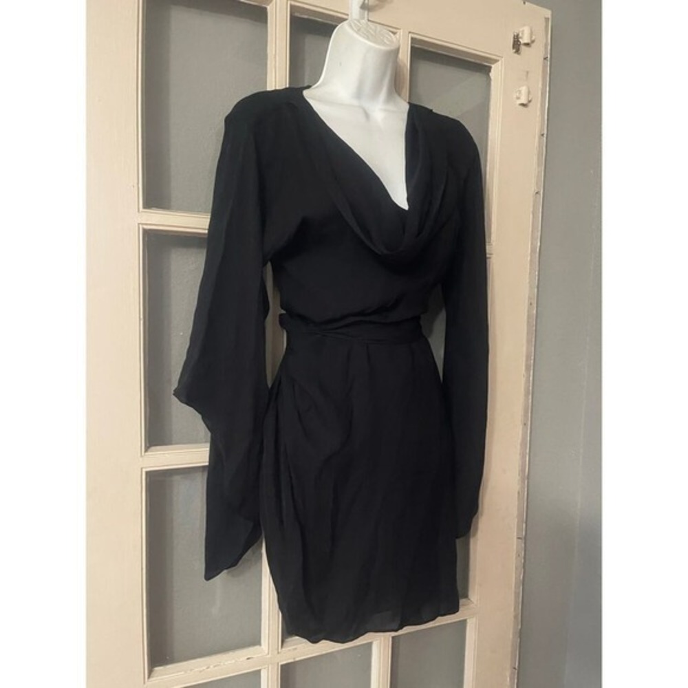 Halston Heritage Little Black Dress - Picture 2 of 10